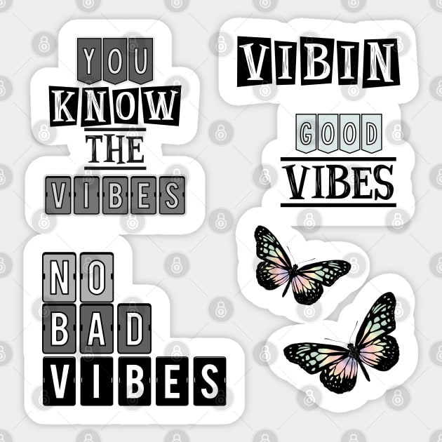 You know the vibez sticker pack Sticker by SamridhiVerma18